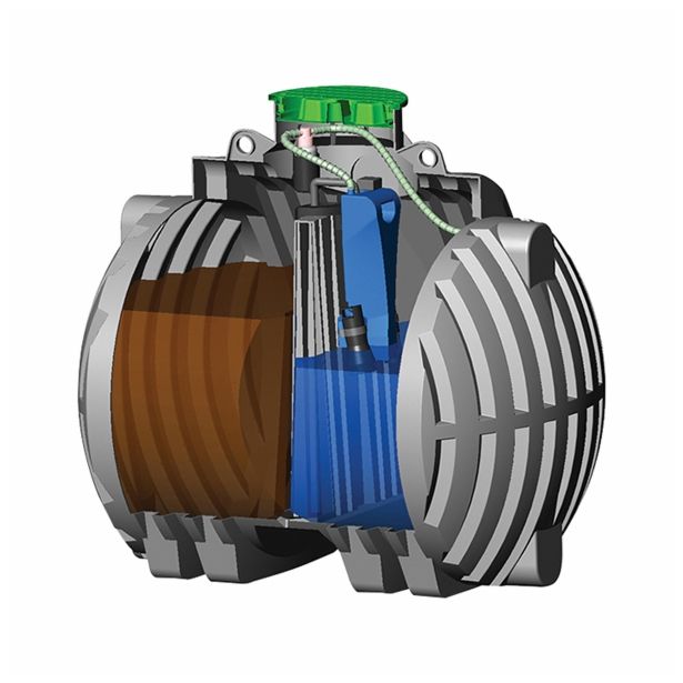 MALA ČISTILNA NAPRAVA ZAGOŽEN AQUAMAX 2-5 PE-SBR