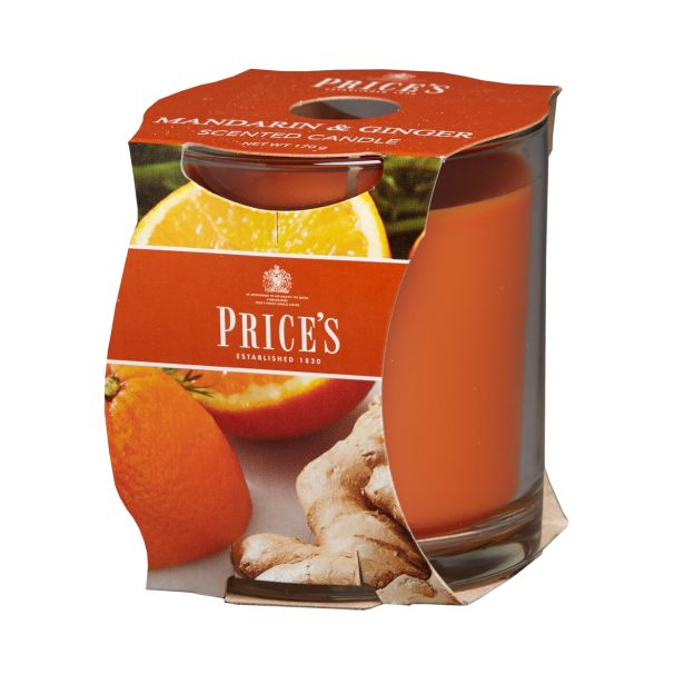 SVEČA V KOZARCU PRICES MANDARIN AND GINGER