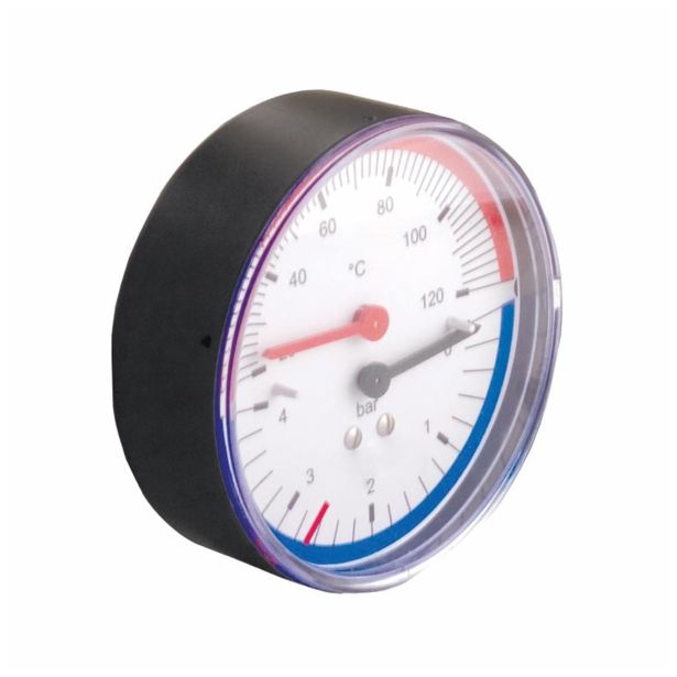 MANOMETER KOVINA TM 670 9.525 MM (3/8 -) TERMOMANOMETER