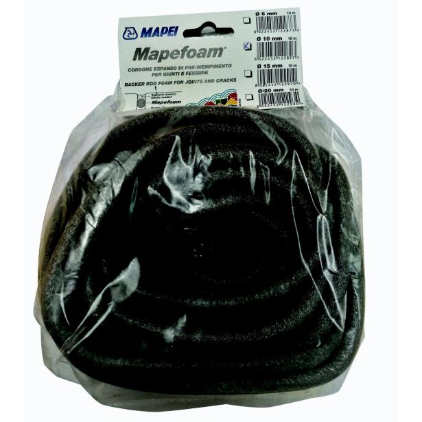 DELITACIJSKI TRAK MAPEI MAPEFOAM 10 MM X 10 M - DILATACIJSKA VRVICA
