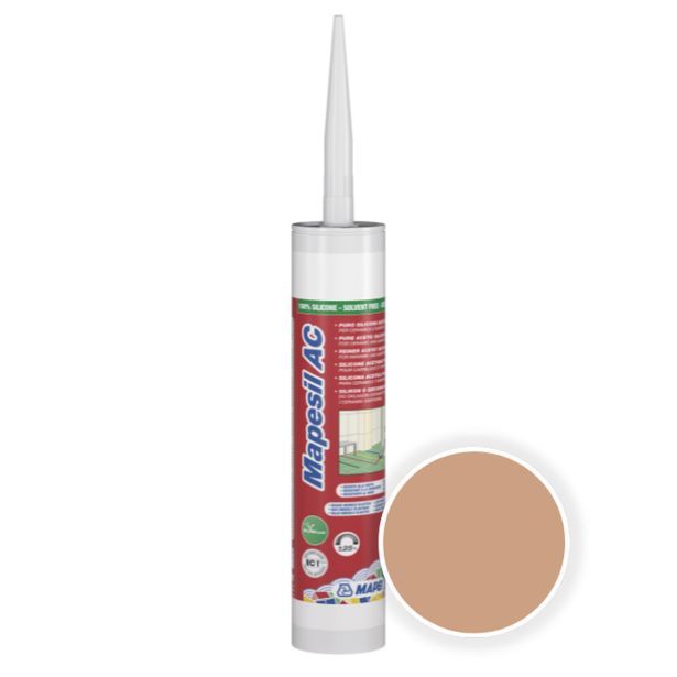 SILIKONSKA TESNILNA MASA MAPEI MAPESIL AC 141 KAMEL 310 ML