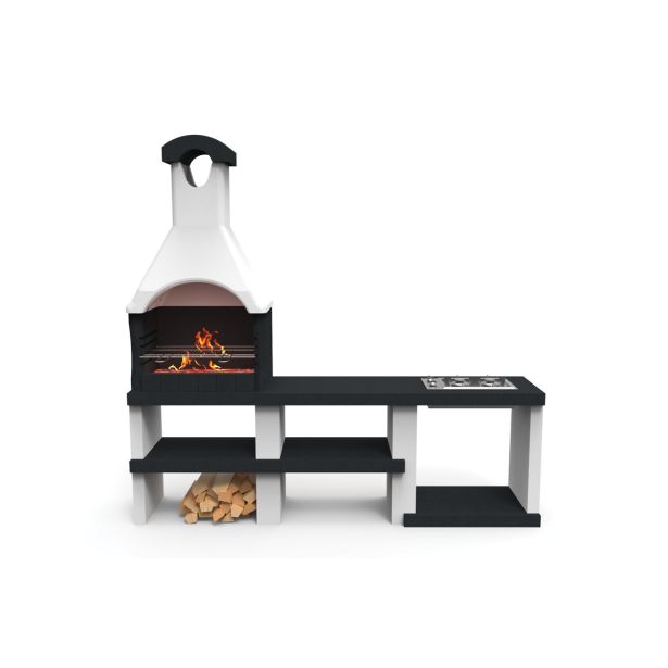 VRTNI BETONSKI KAMIN SAROM MARINA