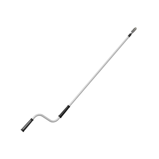 MARKIZA, TENDA NATERIAL CALIMA 400X300 CM BELO/SIVA, ROČNA