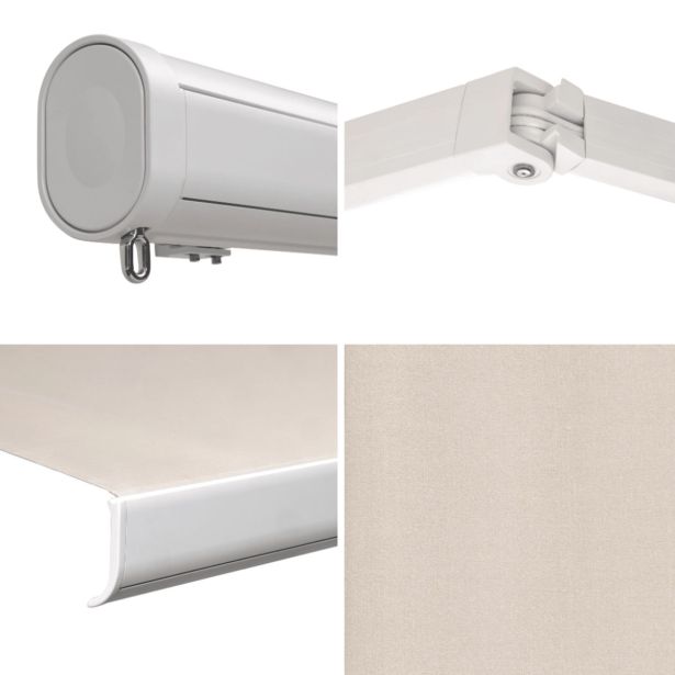 MARKIZA, TENDA NATERIAL LOBY 300X200 CM, BEŽ ROČNA, KASETNA