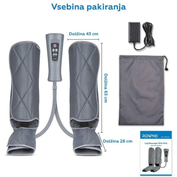 MASAŽNI APARAT RENPHO ZRAČNI MASAŽNI APARAT