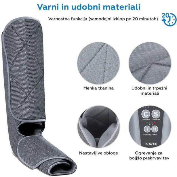 MASAŽNI APARAT RENPHO ZRAČNI MASAŽNI APARAT