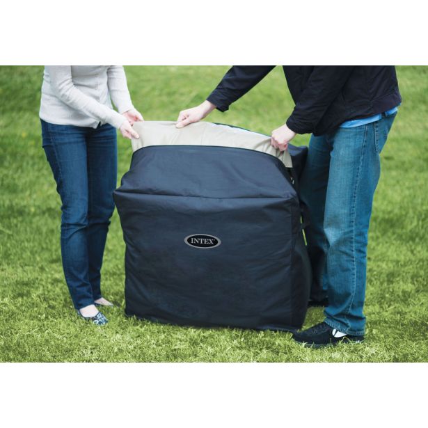 MASAŽNI BAZEN INTEX CHEVRON DELUXE SQUARE ZA 6 OSEB