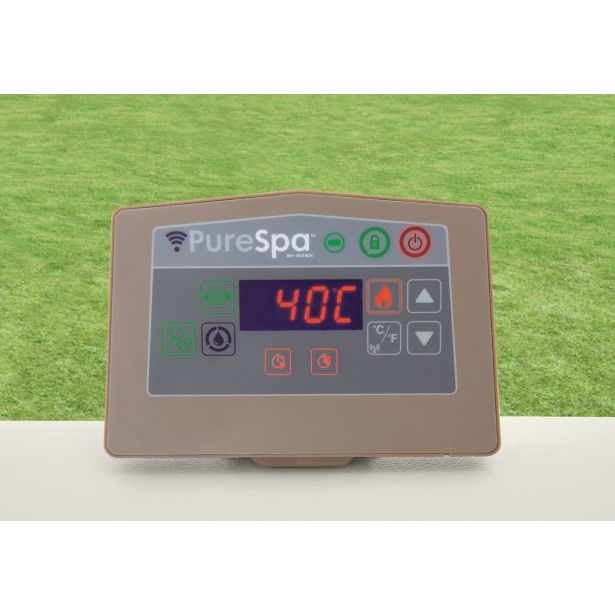 MASAŽNI BAZEN INTEX CHEVRON DELUXE SQUARE ZA 6 OSEB