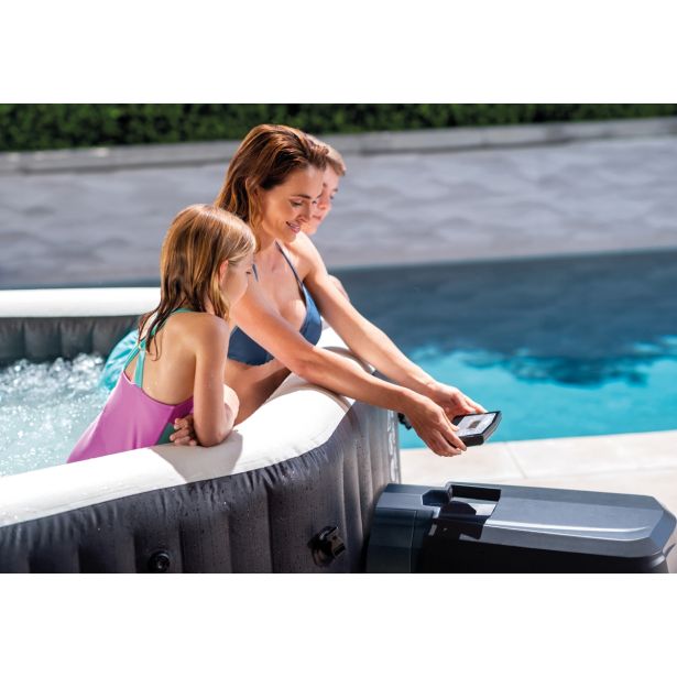 MASAŽNI BAZEN INTEX PURESPA JET&BUBBLE DELUXE ZA 4 OSEBE