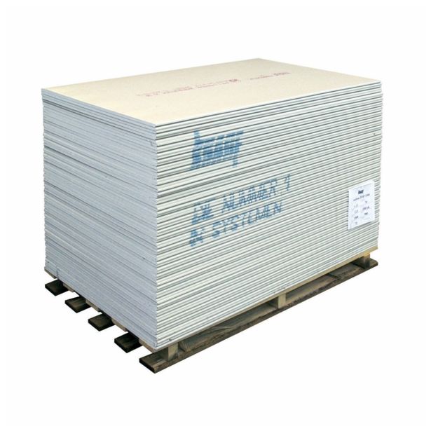 MAVČNA PLOŠČA KNAUF SUPER GKB 12.5MM 90X130CM PALETA=66KOS