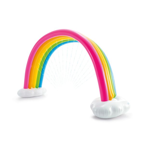 NAPIHLJIVA IGRAČA INTEX MAVRIČNI OBLAČNI PRŠILNIK 300X109X180 CM