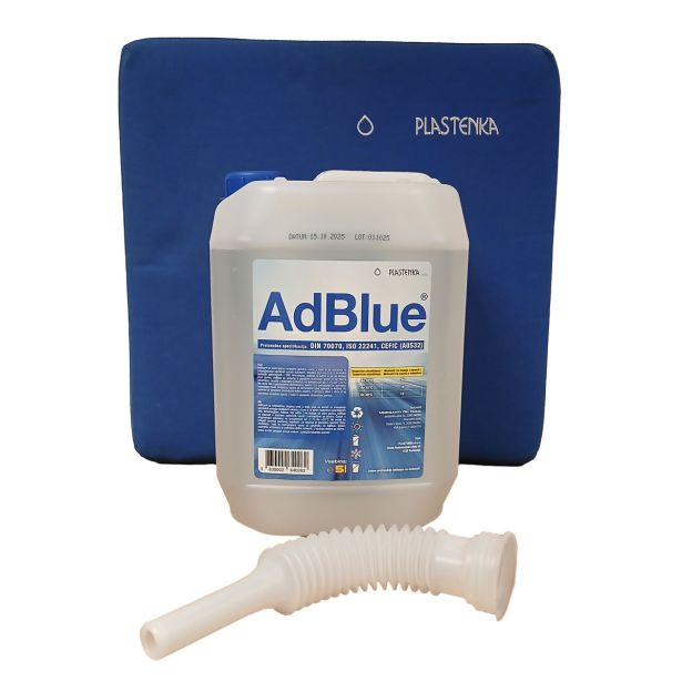 MAZIVA IN TEKOČINE PLASTENKA ADBLUE 5 L Z NASTAVKOM ZA NALIVANJE