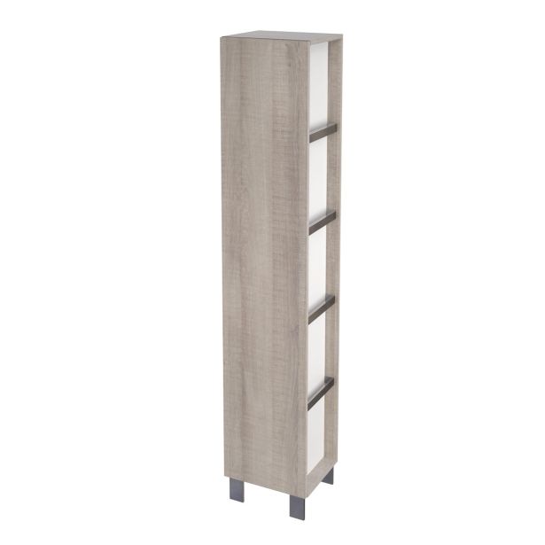 VISOKA OMARICA CERSANIT CITY 180 SIVI HRAST 35X180X30 CM