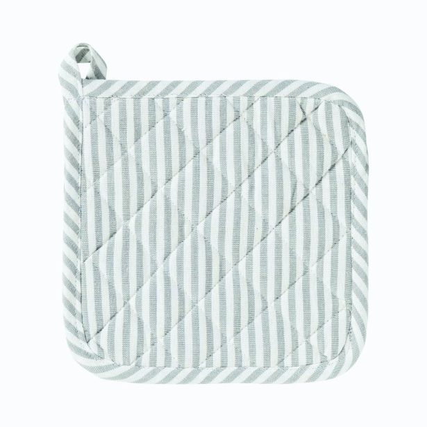 PRIJEMALKA LINEN&MORE MEDIUM FINE STRIPE 20X20 SVETLO SIVA