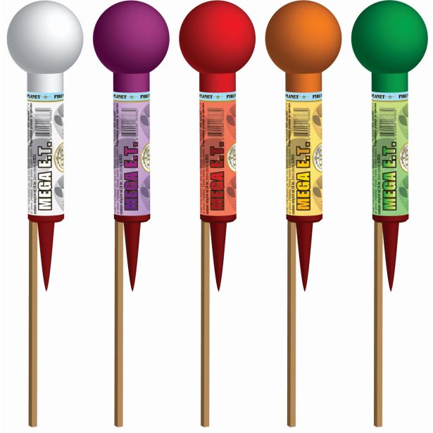 MEGA KROGLNA RAKETA MEGA E.T..