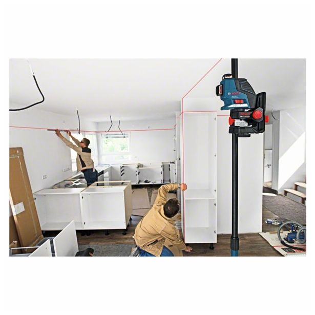 MERILNA NAPRAVA BOSCH LINIJSKI LASER GLL 3-80P+BM1+LR2-L-BOXX