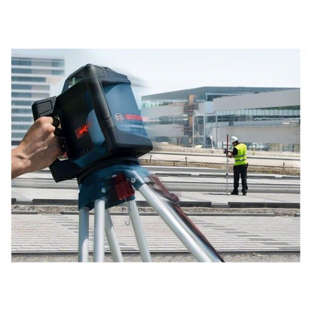 MERILNA NAPRAVA BOSCH ROTACIJSKI LASER GRL 500HV + BT150 + GR240