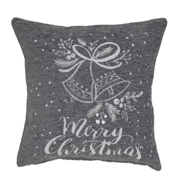 OKRASNI VZGLAVNIK AMO LA CASA MERRY CHRISTMAS, SORT. 40X40 CM