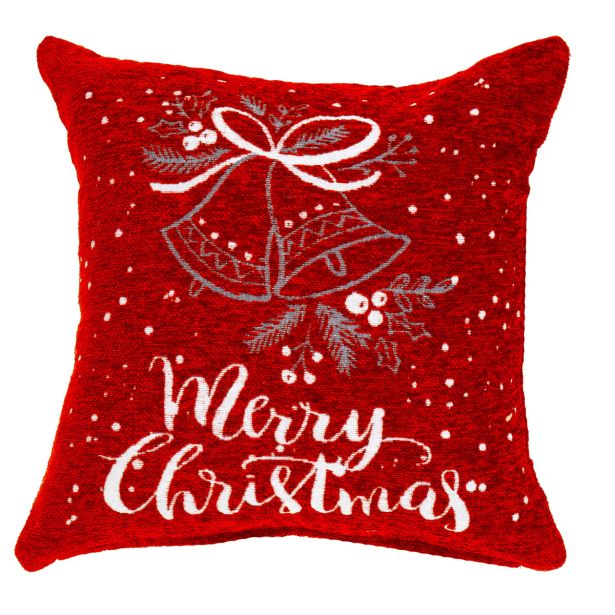 OKRASNI VZGLAVNIK AMO LA CASA MERRY CHRISTMAS, SORT. 40X40 CM