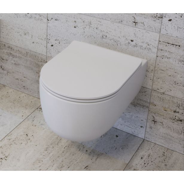 DESKA ZA WC ŠKOLJKO OLYMPIA MILADY DUROPLAST MAT BELA SOFT CLOSE TAKE OFF