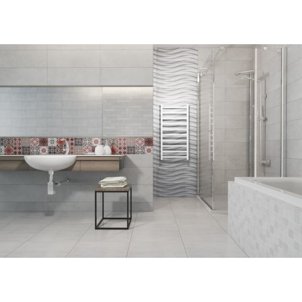 STENSKA PLOŠČICA CERAMICA KONSKIE MILANO SOFT GREY 25X75