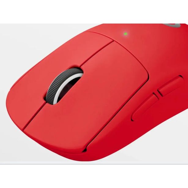 MIŠKA/KAZALNIK LOGITECH G PRO X SUPERLIGHT, RDEČA