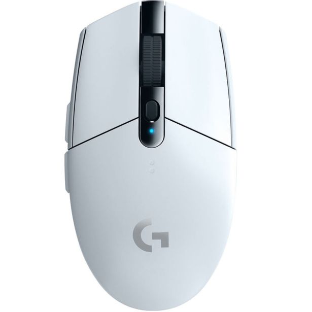 MIŠKA/KAZALNIK LOGITECH G305 LIGHTSPEED, BELA
