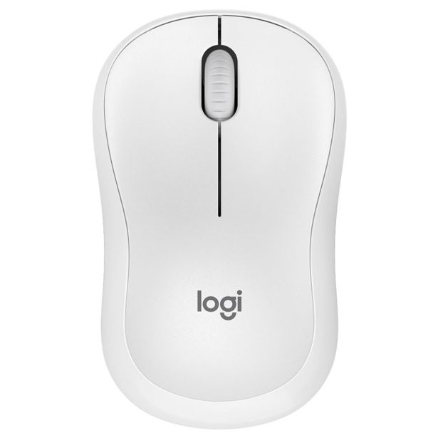 MIŠKA/KAZALNIK LOGITECH M240, BELA
