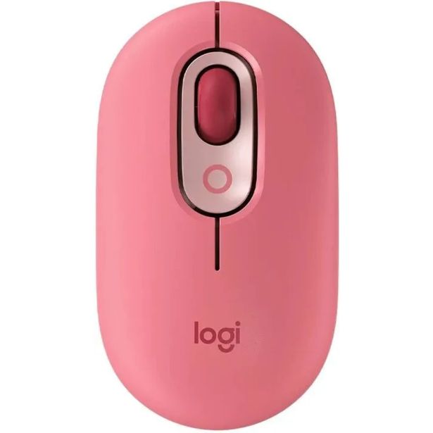 MIŠKA/KAZALNIK LOGITECH POP MOUSE, ROZA