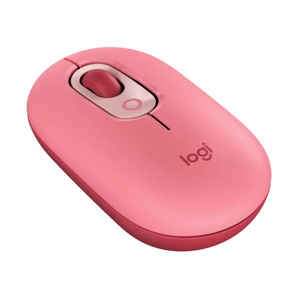 MIŠKA/KAZALNIK LOGITECH POP MOUSE, ROZA