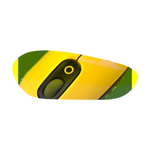 MIŠKA/KAZALNIK LOGITECH POP MOUSE, RUMENA