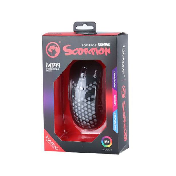 MIŠKA/KAZALNIK MARVO M399 ŽIČNA RGB