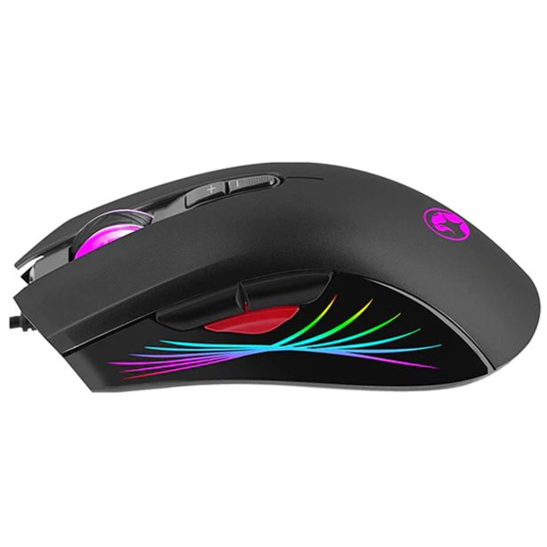 MIŠKA/KAZALNIK MARVO M519 ŽIČNA RGB