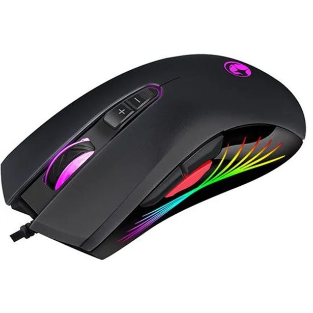 MIŠKA/KAZALNIK MARVO M519 ŽIČNA RGB