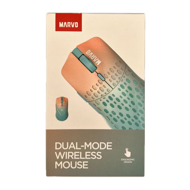 MIŠKA/KAZALNIK MARVO WM109D BU BREZŽIČNA TURKIZNO RUMENA