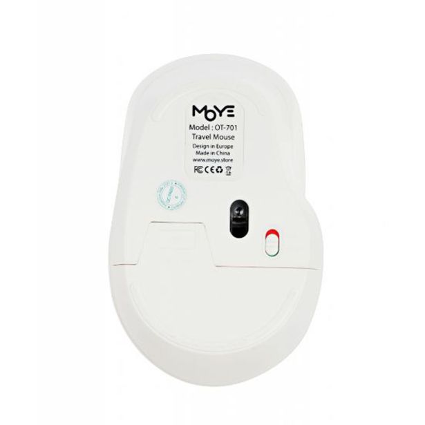 MIŠKA/KAZALNIK MOYE OT-701 TRAVEL BREZŽIČNA BELA