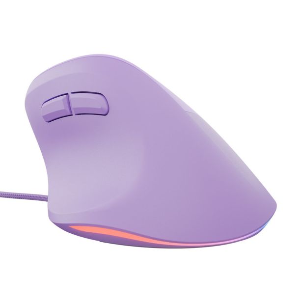 MIŠKA/KAZALNIK NATEC CRAKE 2 PRO VERTIKALNA ŽIČNA VIJOLIČNA