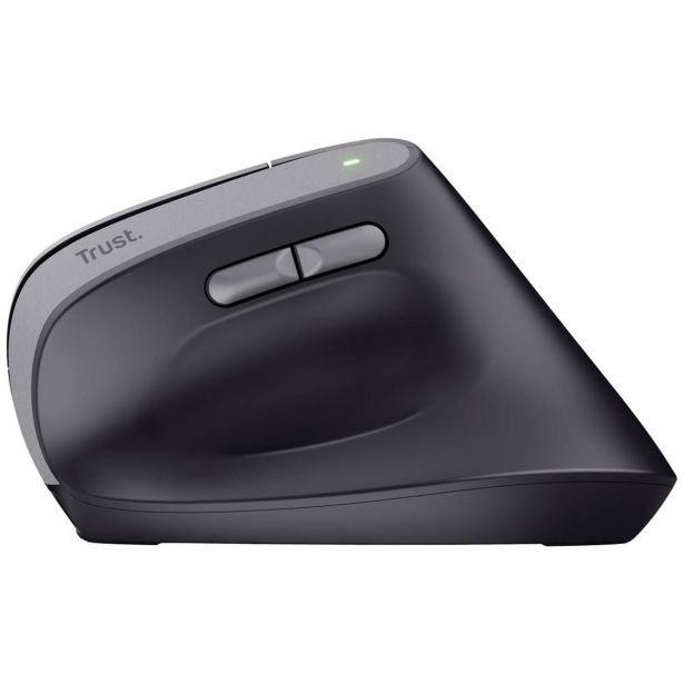 MIŠKA/KAZALNIK TRUST BREZŽIČNA BAYO II ERGONOMIČNA ČRNA