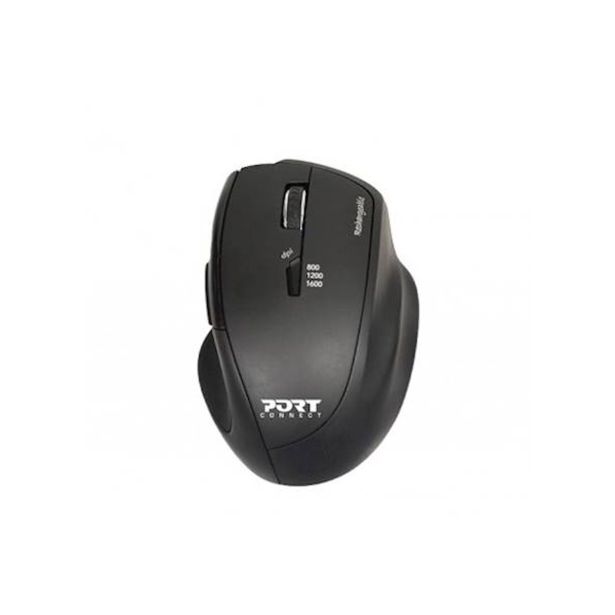 MIŠKA PORT BREZŽIČNA, POLNILNA,1600 DPI