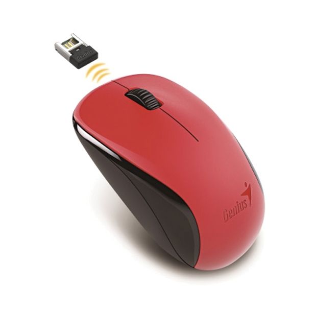 MIŠKA/KAZALNIK GENIUS MIŠKA NX-7000 WL RDEČA BREZŽIČNA