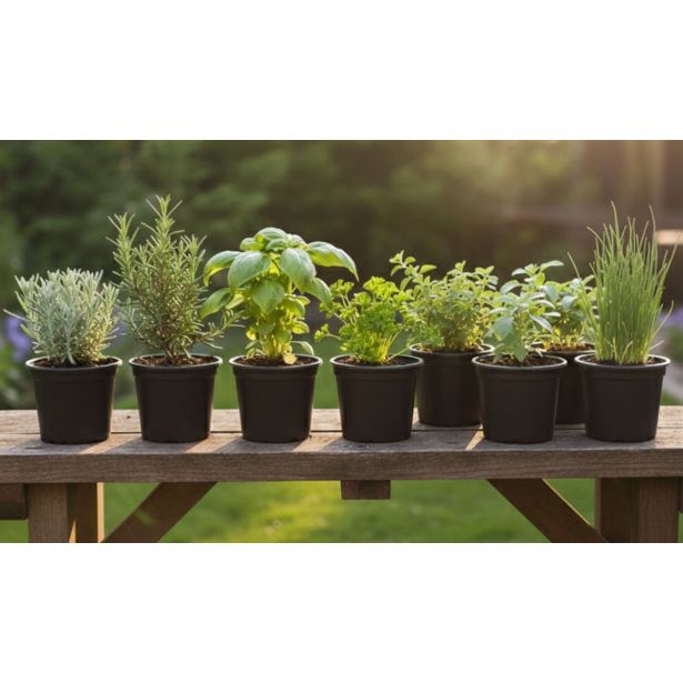 MIX DIŠAVNIC IN ZELIŠČ SADIKE ZAČIMBE P10