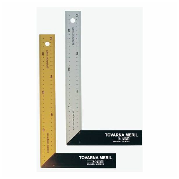 MIZARSKI KOTNIK TOVARNA MERIL KOVINE 250MM 45STOPINJ