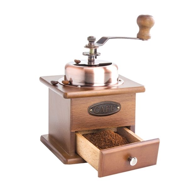 MLINČEK/MOŽNAR ZA KAVO LES/BAKER 11.5X11.5X18 CM