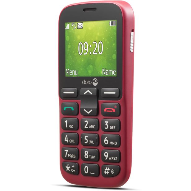 MOBILNI TELEFON DORO 1380 RDEČ