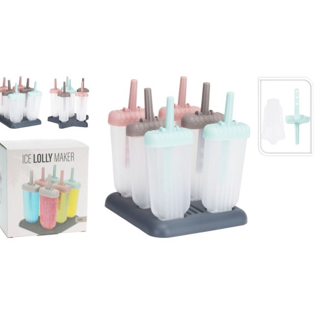 MODEL ZA OBLIKOVANJE EH MODELČKI ZA PRIPRAVO 6 SLADOLEDNIH LUČK