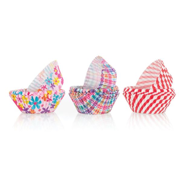 MODEL ZA PEČENJE BANQUET ZA MUFFINE 48/1 PISANI IZ PAPIRJA