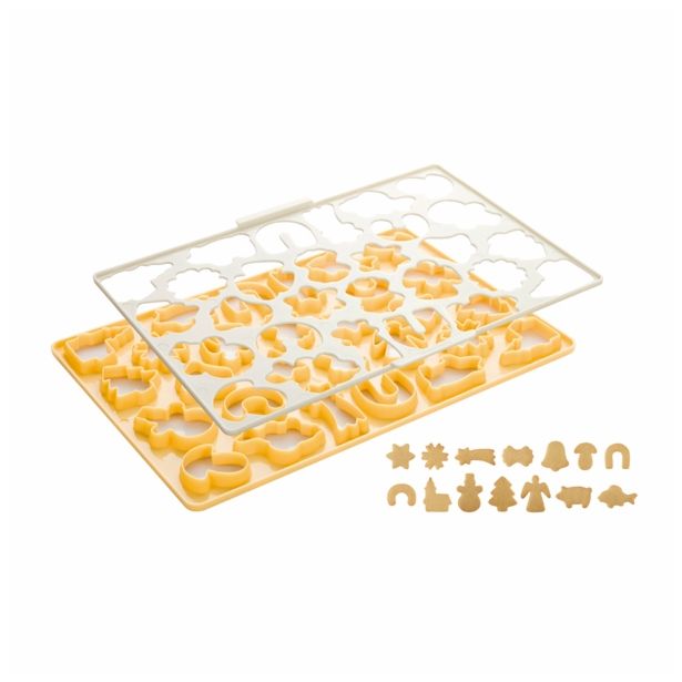 MODEL ZA PEČENJE TESCOMA 2 DELNI PLADENJ MODELČKOV RAZLIČNI MOTIVI