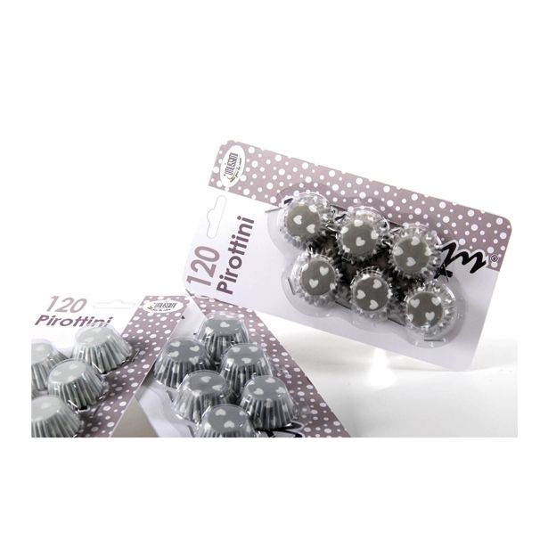 MODEL ZA PEČENJE ZA MUFFINE IZ PAPIRJA 6 CM 120/1 SRČKI