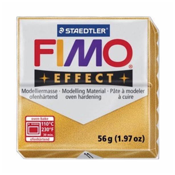 MODELIRNA MASA FIMO FIMO EFFECT POLI. MASA 11 56G BISERNA ZLATA