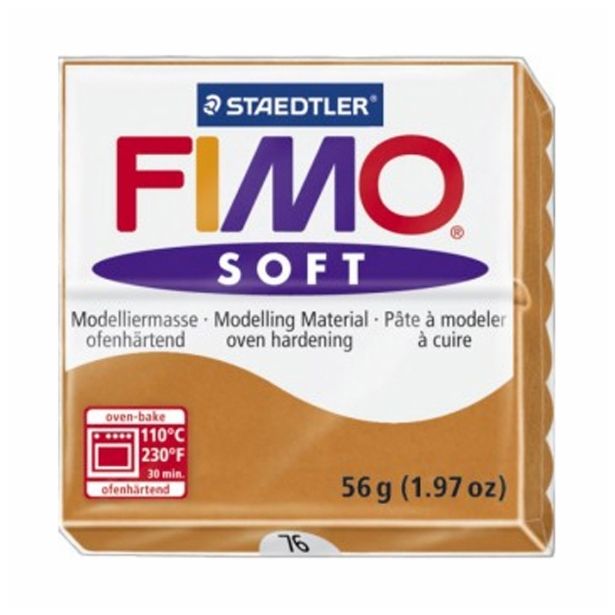 MODELIRNA MASA FIMO SOFT 76, S.RJAVA 56 G